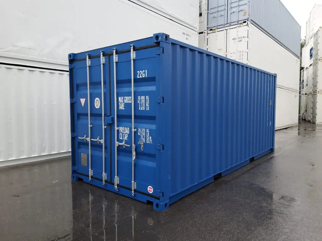 20 Fuss Lagercontainer mit Seitentür – Bild 6